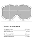 Bollé Junior Rocket Ski Goggles - Size