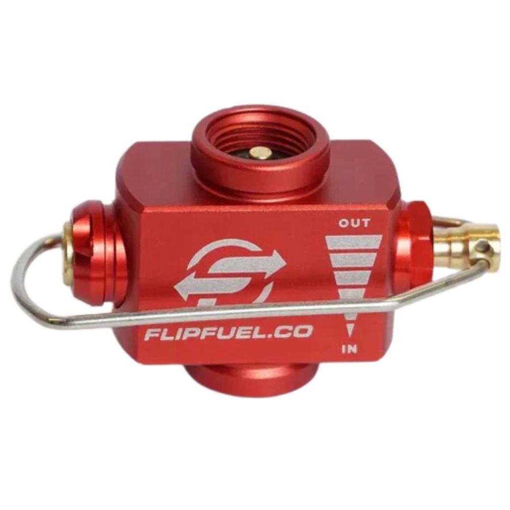 FlipFuel Fuel Transfer Device Gas Refill Adapter close dup