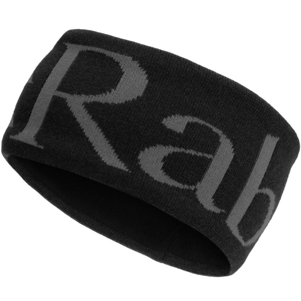 Rab Knitted Logo Headband (Anthracite)