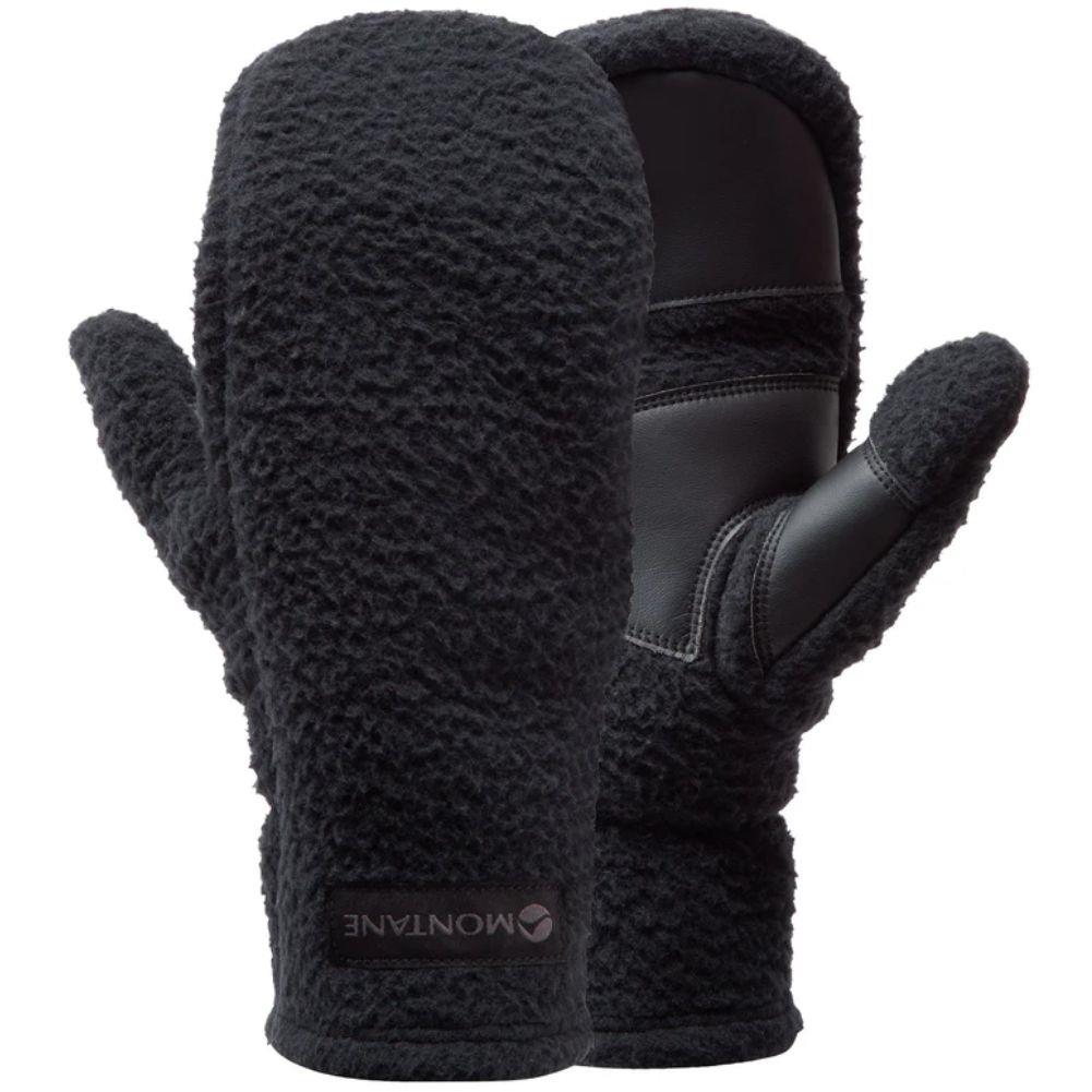 Montane Chonos Fleece Mittens (Black)