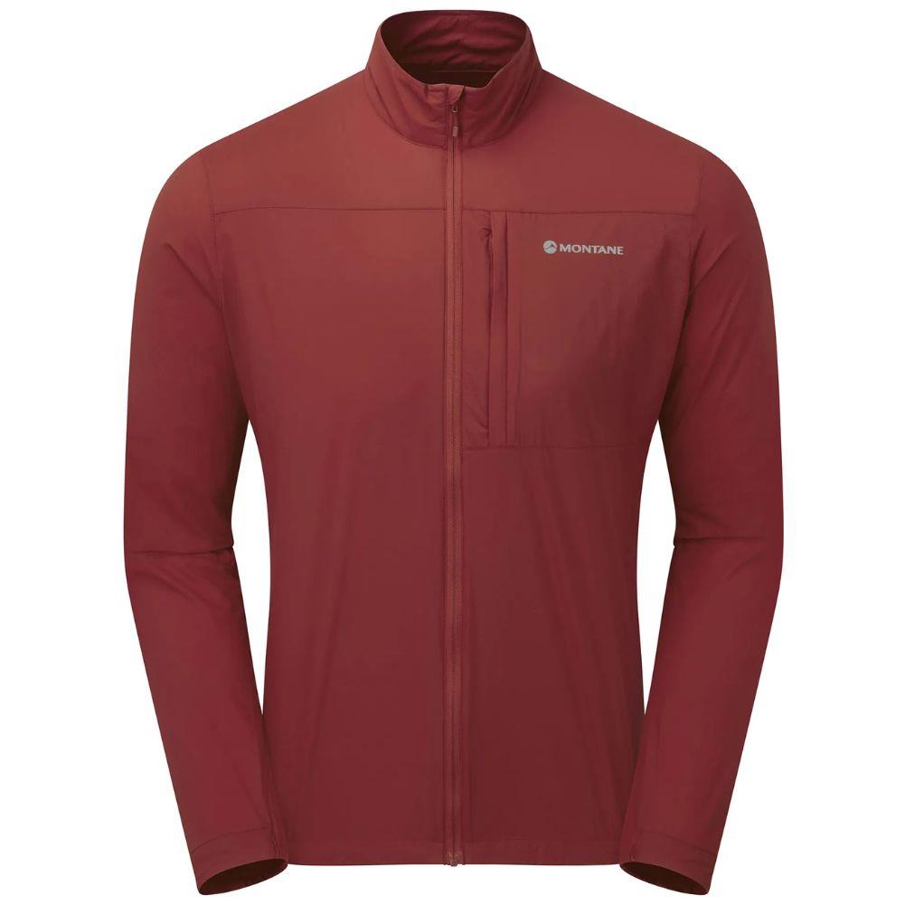 Montane Men's Featherlite Windproof Jacket (Acer Red)
