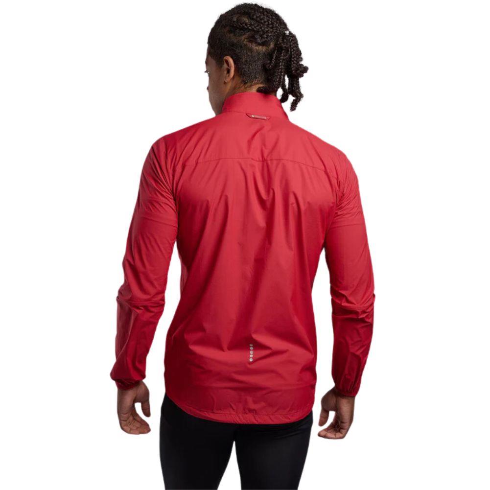 Montane Men's Featherlite Windproof Jacket (Acer Red) model back