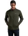 Montane Men's Fury Fleece Jacket (Green Oak) hands in pocket