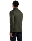 Montane Men's Fury Fleece Jacket (Green Oak) walking away