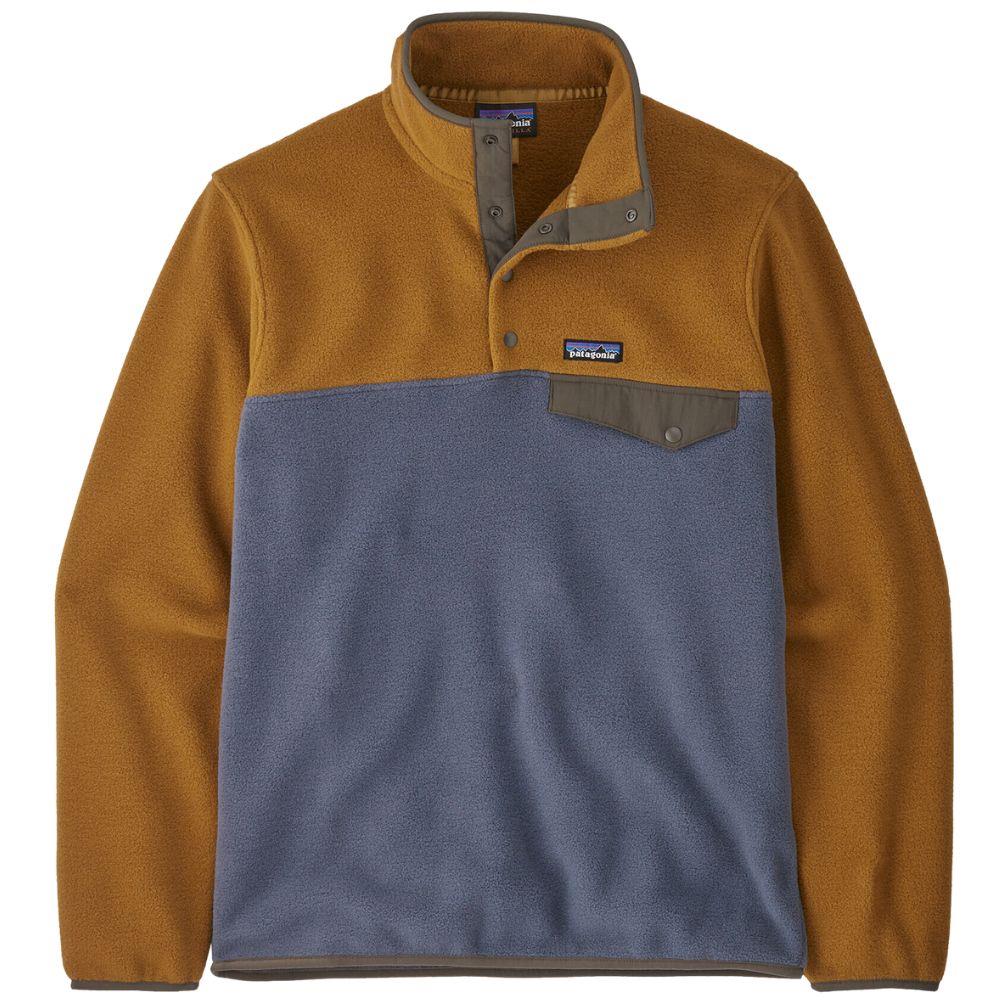 Patagonia Men's Lightweight Synchilla Snap-T Fleece Pullover (Shelter Brown)