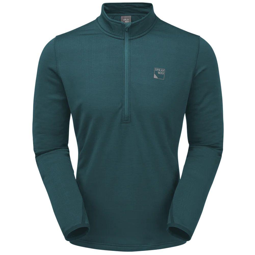 Sprayway Men's Dornie Half-Zip (Marine Blue)
