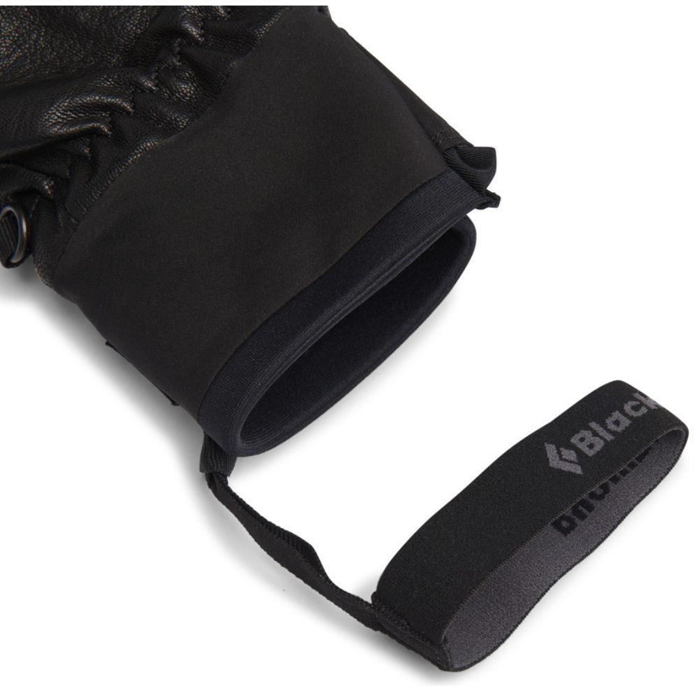 Black Diamond Spark Waterproof Gloves (Black) tie
