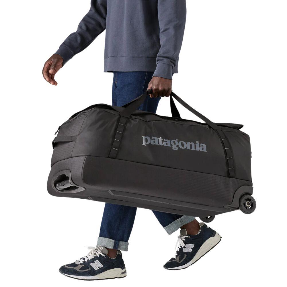 Patagonia Black Hole Wheeled Duffel Bag 100L (Black) carrying