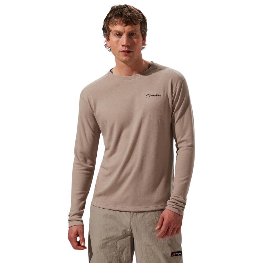 Berghaus Men's Ivyhill Crew Top (Light Grey) model