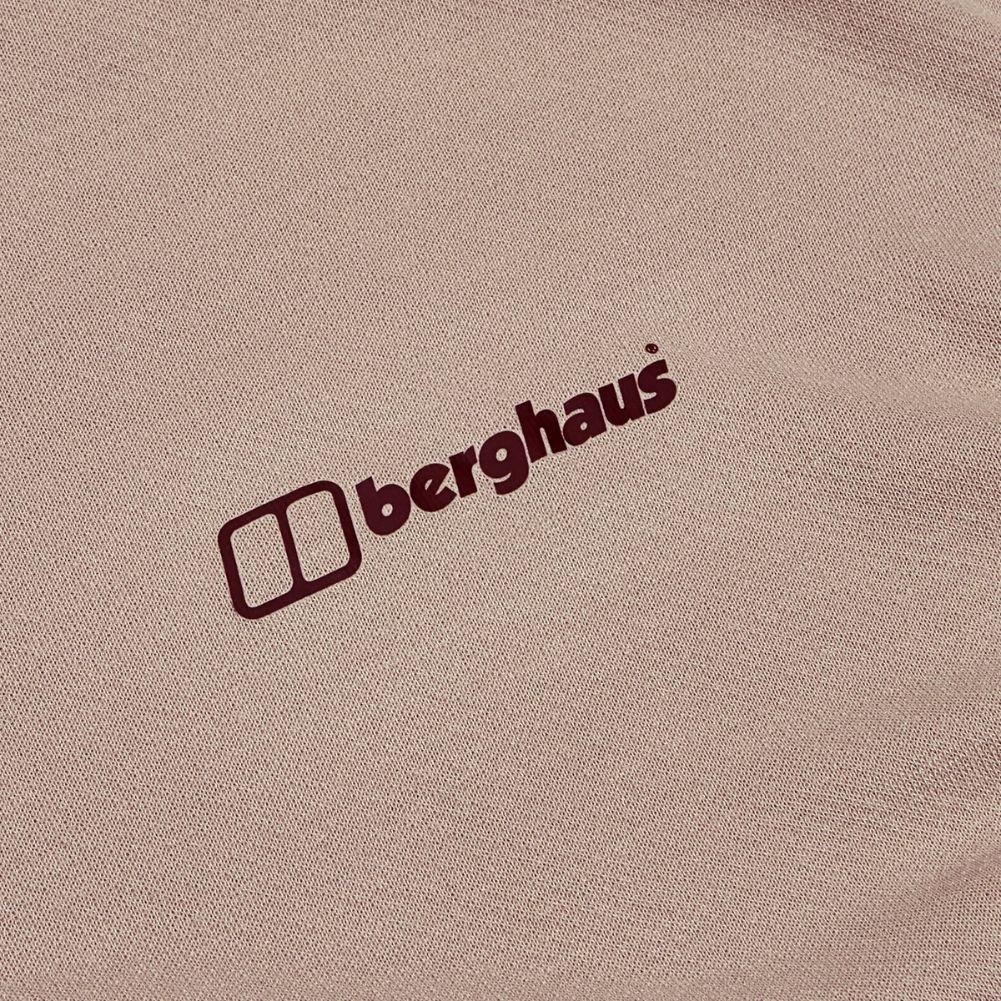 Berghaus Men&#39;s Ivyhill Crew Top (Light Grey) logo