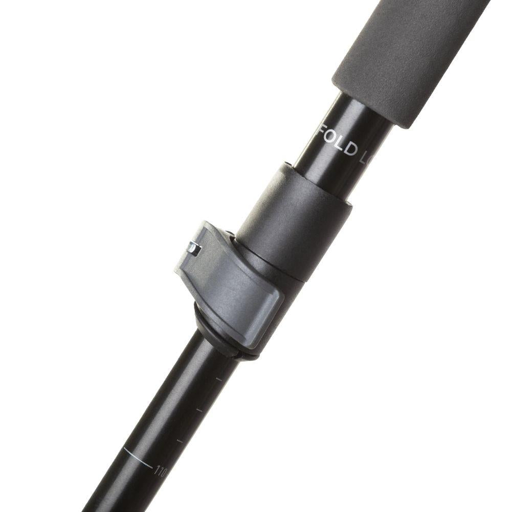 Trekmates Fold Lock Walking Pole (Black) clip