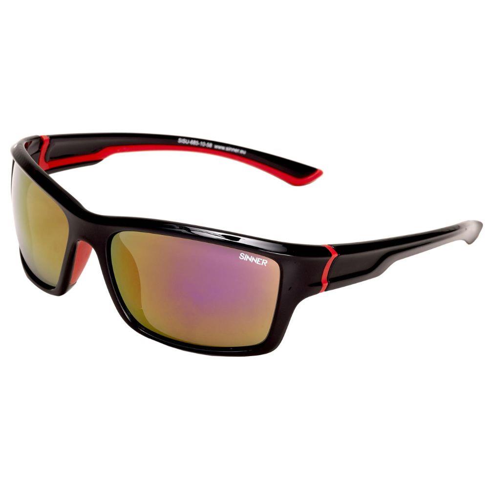 Sinner Cayo Sport Sunglasses (Black/Red)