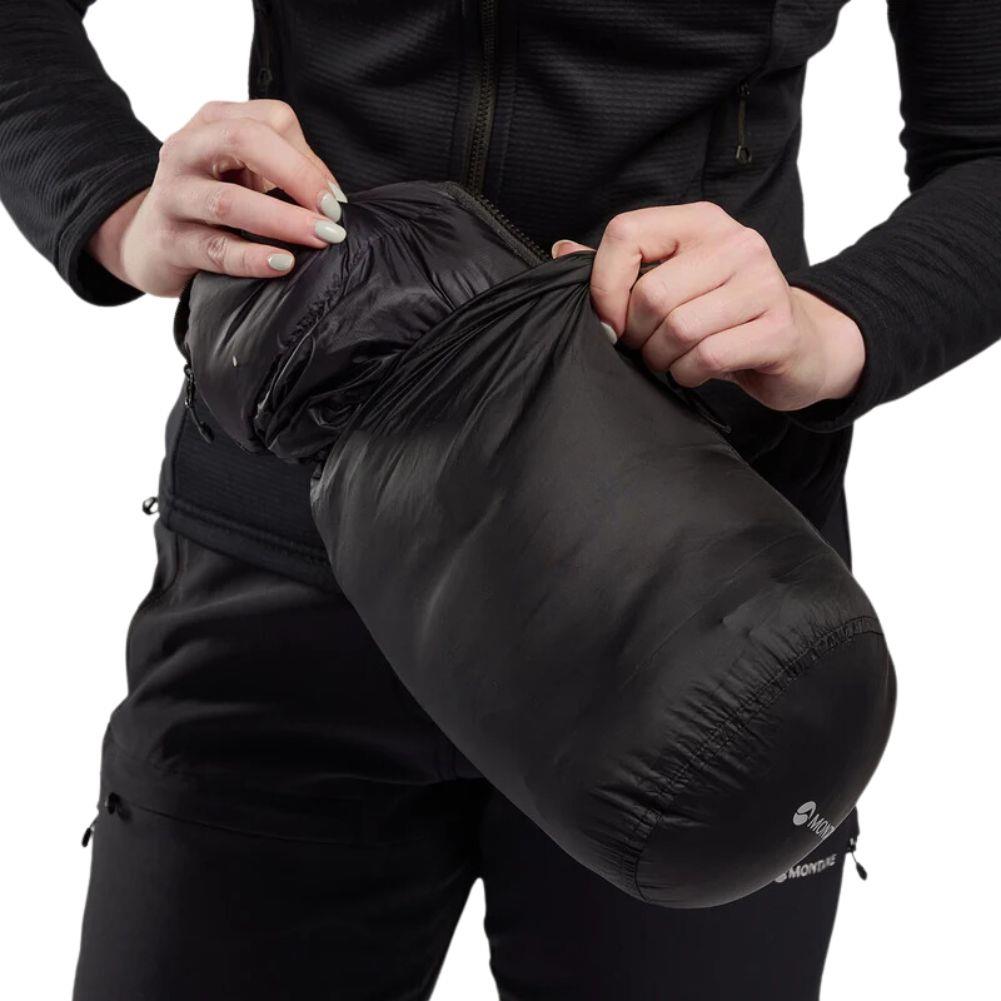 Montane Women&#39;s Anti-Freeze XT Hooded Down Jacket (Black)