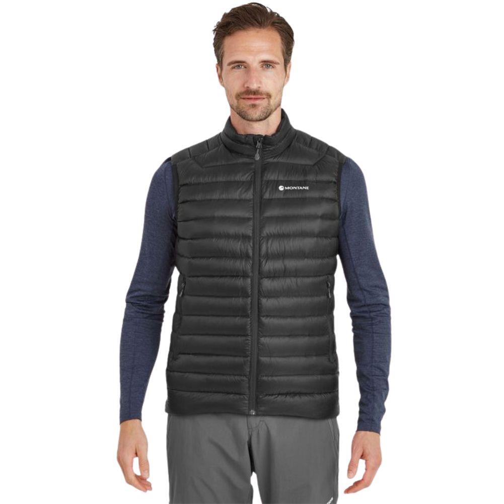 Montane Men's Anti-Freeze Down Gilet (Black) model front