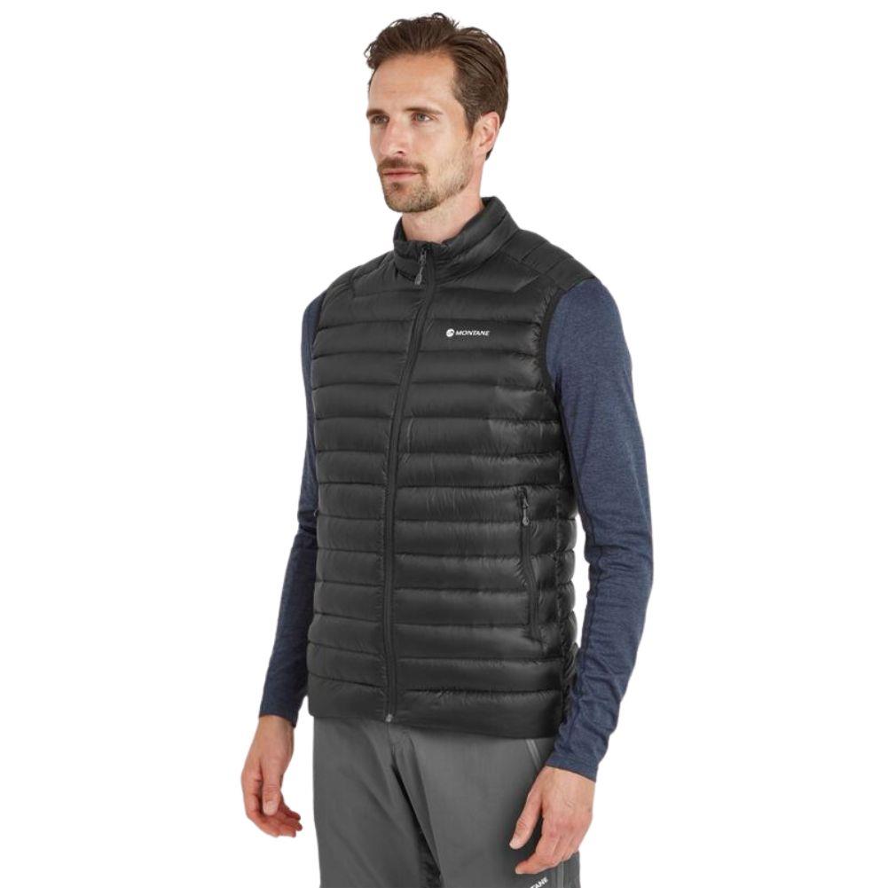 Montane Men's Anti-Freeze Down Gilet (Black) model angle