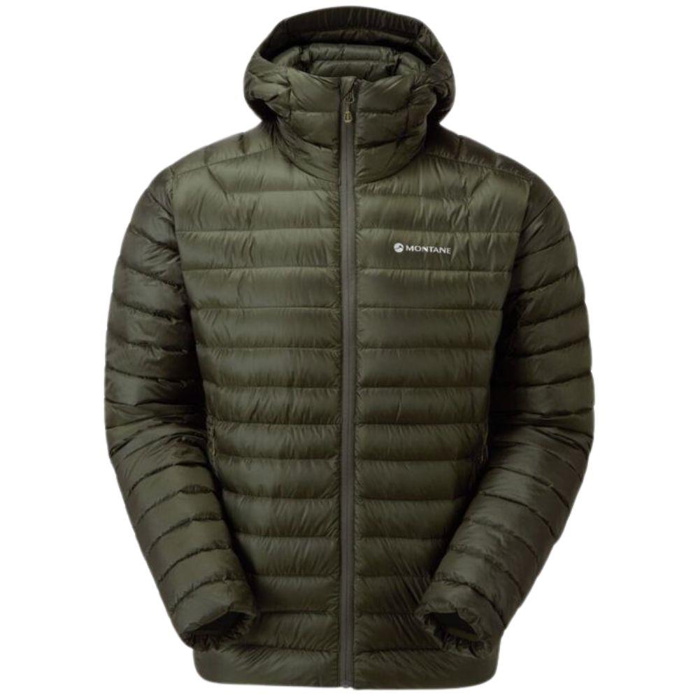 Montane Men's Anti-Freeze Packable Hooded Down Jacket (Oak Green)