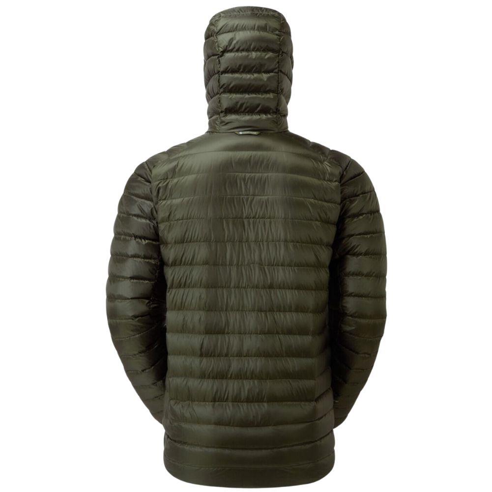 Montane Men's Anti-Freeze Packable Hooded Down Jacket (Oak Green) back