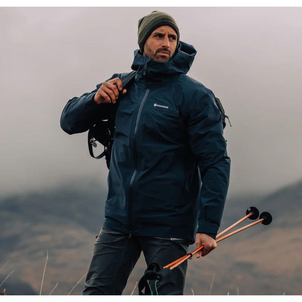 Montane Men&#39;s Phase Waterproof Jacket (Eclipse Blue)