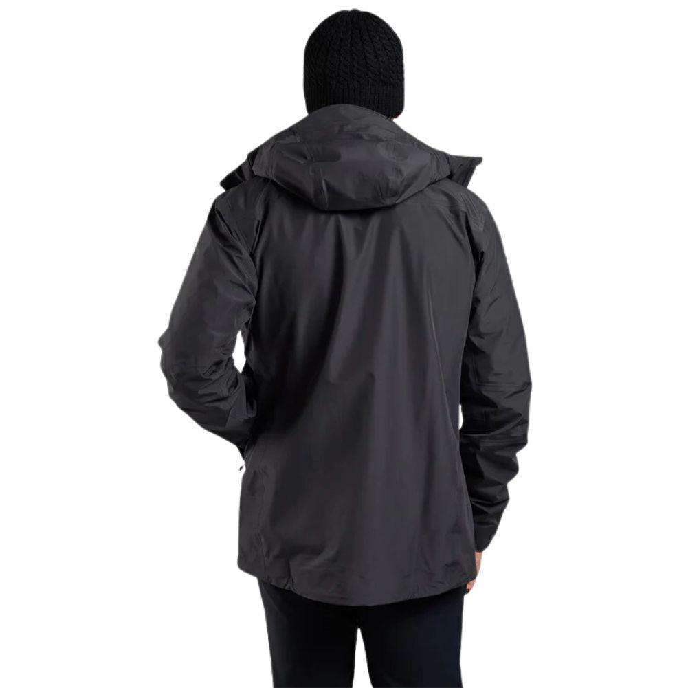Montane Men&#39;s Phase Goretex Waterproof Jacket (Midnight Grey) model back