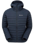 Montane Men's Resolve Hooded Down Jacket (Eclipse Blue)