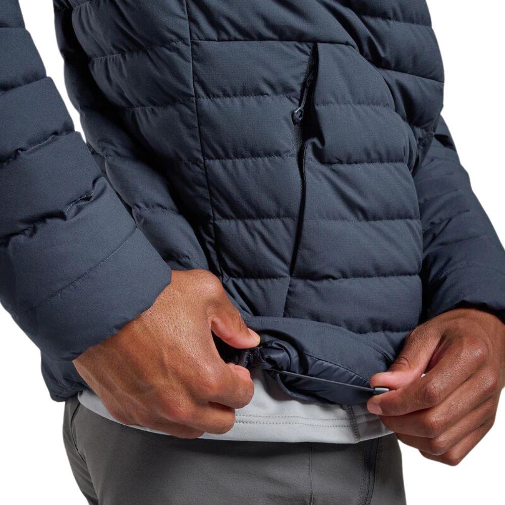 Montane Men&#39;s Resolve Hooded Down Jacket (Eclipse Blue)
