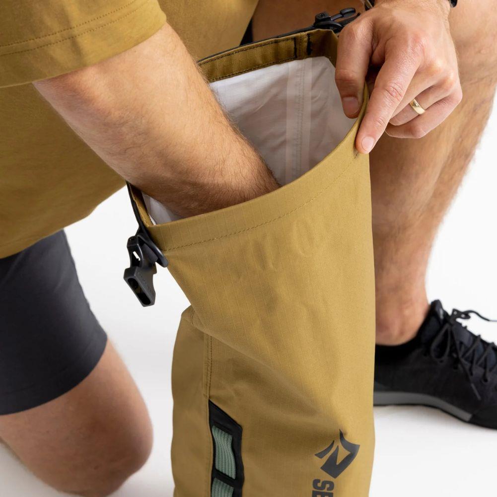 Sea to Summit Big River Dry Bag 65L (Dull Gold) hand in bag