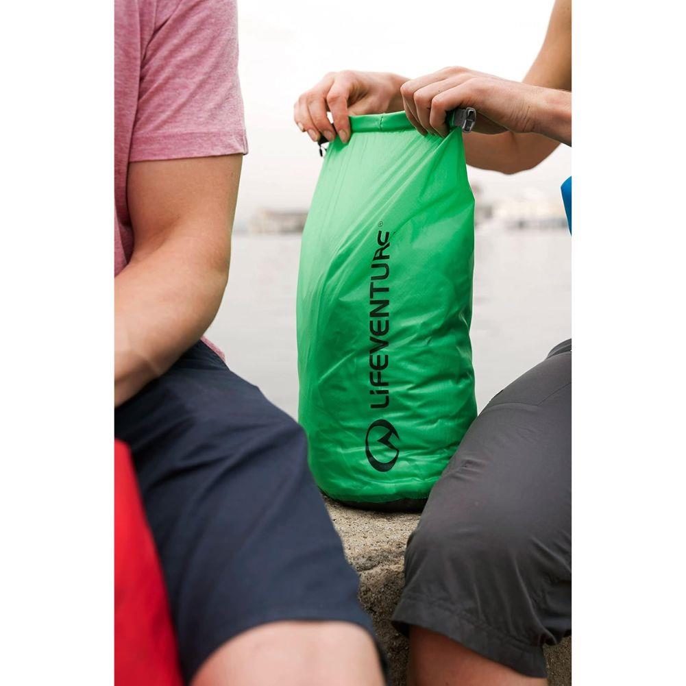 Lifeventure Ultralight 55L Dry Bag (Green)