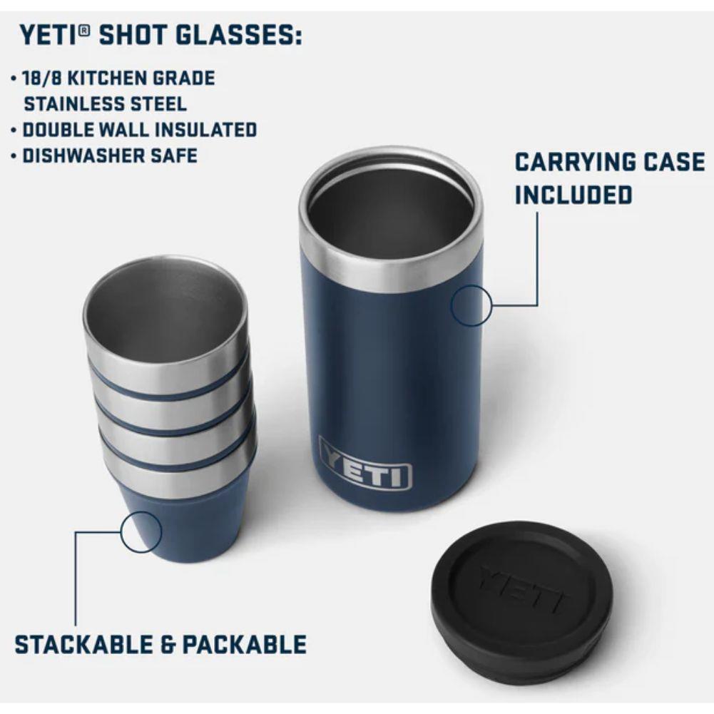 Yeti Shot Glasses (Black)