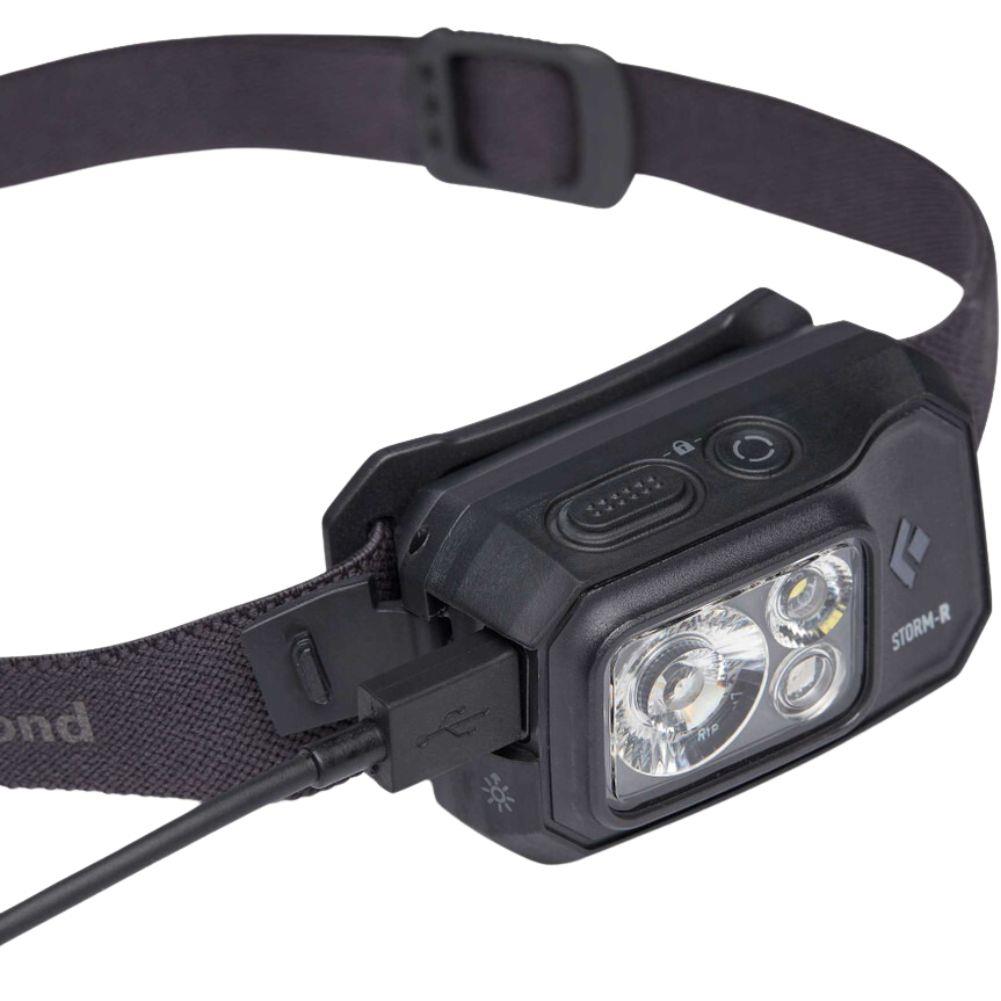 Black Diamond Storm 500 Lumen Rechargeable Head Torch (Black)