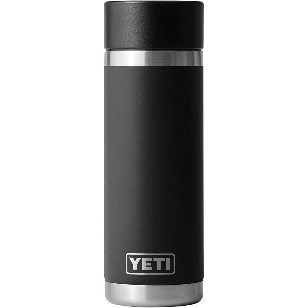 Yeti Rambler 18 OZ Bottle With Hotshot Cap (Black)
