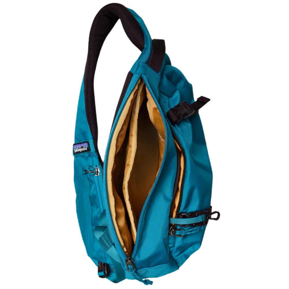 Patagonia Atom Sling Bag 8L (Belay Blue) open 