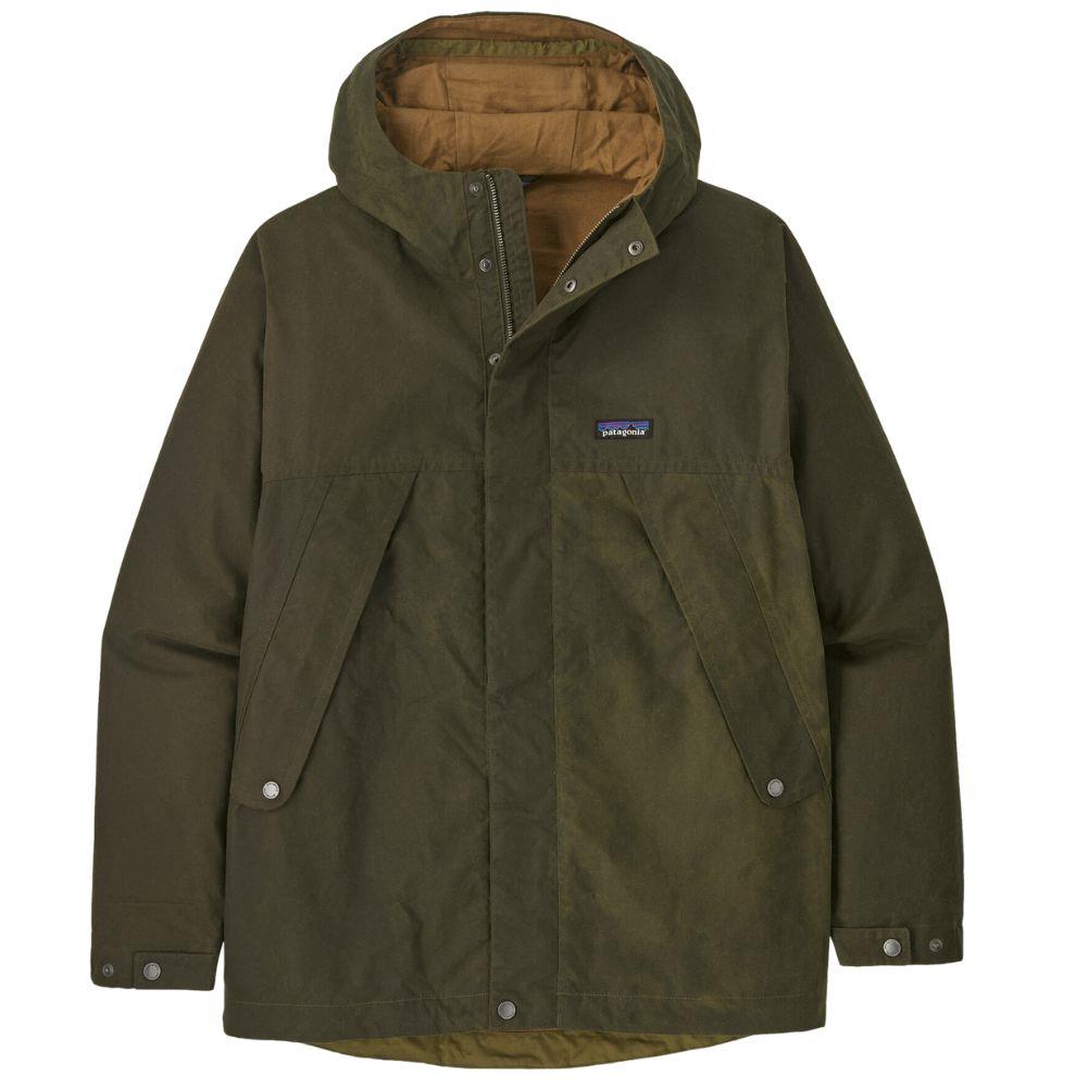 Patagonia Men's Waxed Cotton Jacket (Basin Green)