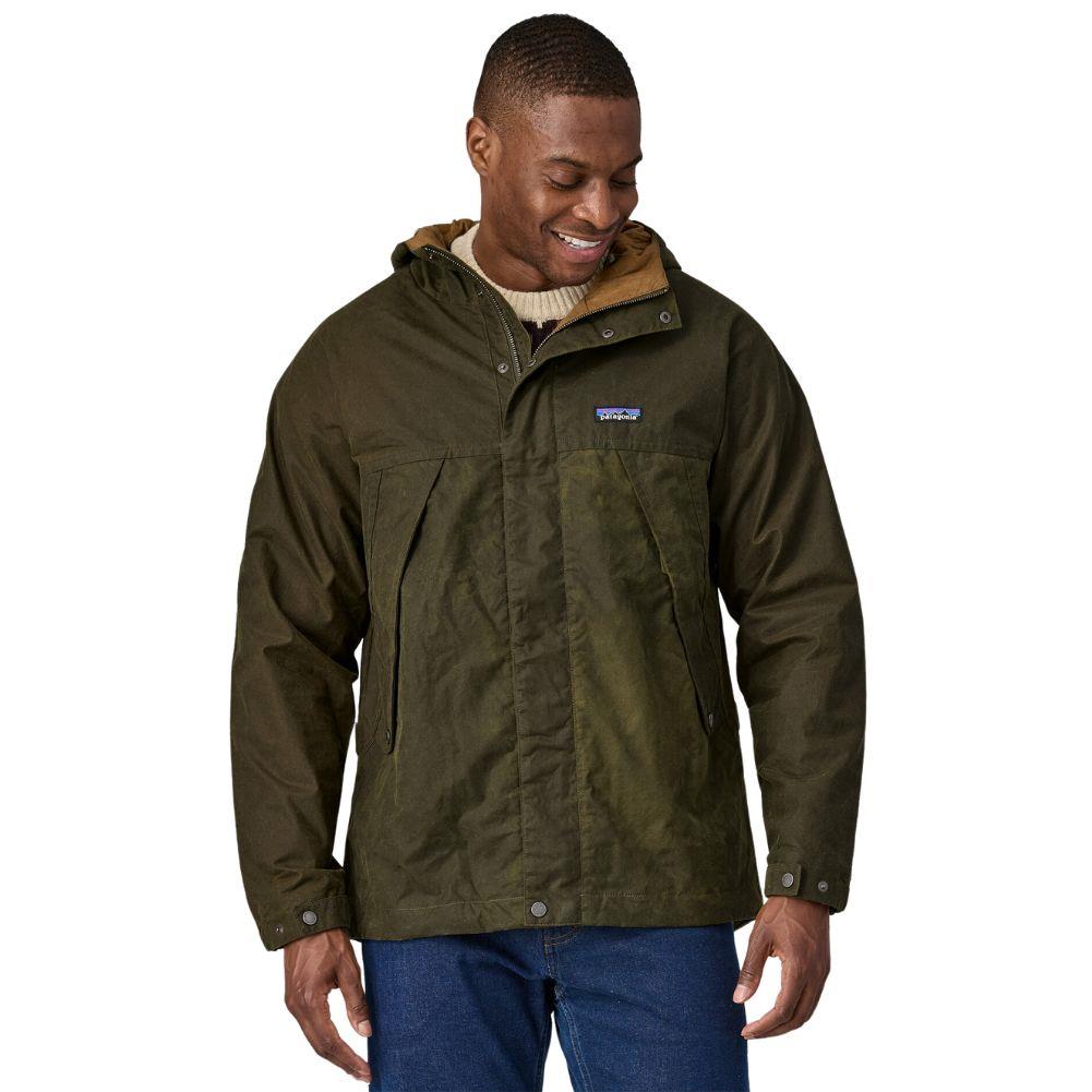 Patagonia Men&#39;s Waxed Cotton Jacket (Basin Green) another model