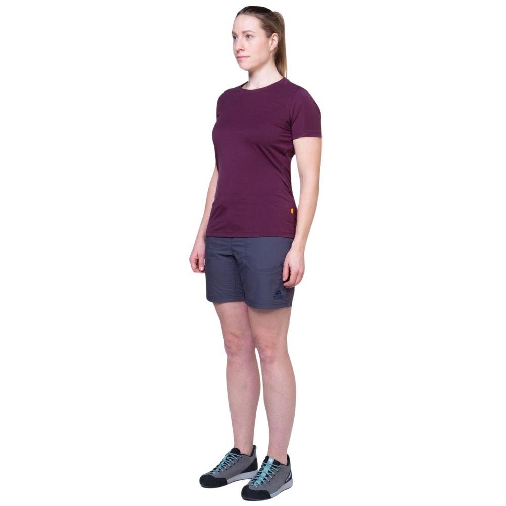 Mountain Equipment Women&#39;s Approach Hiking Shorts (Blue Nights) angle