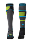 Bridgedale Mountain Junior Ski Socks (Grey/Green)