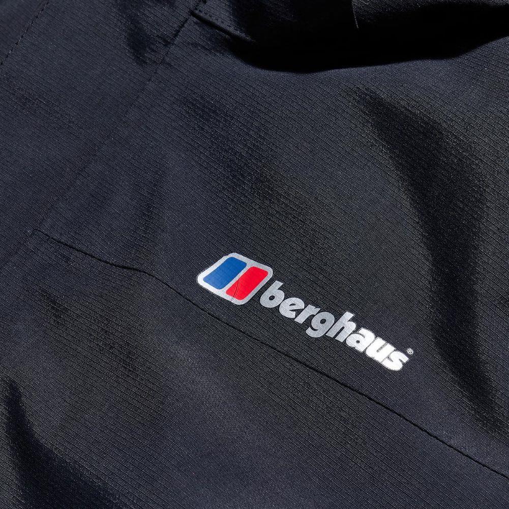 Berghaus Men&#39;s Hillwalker Interactive GTX Waterproof Jacket (Black) logo
