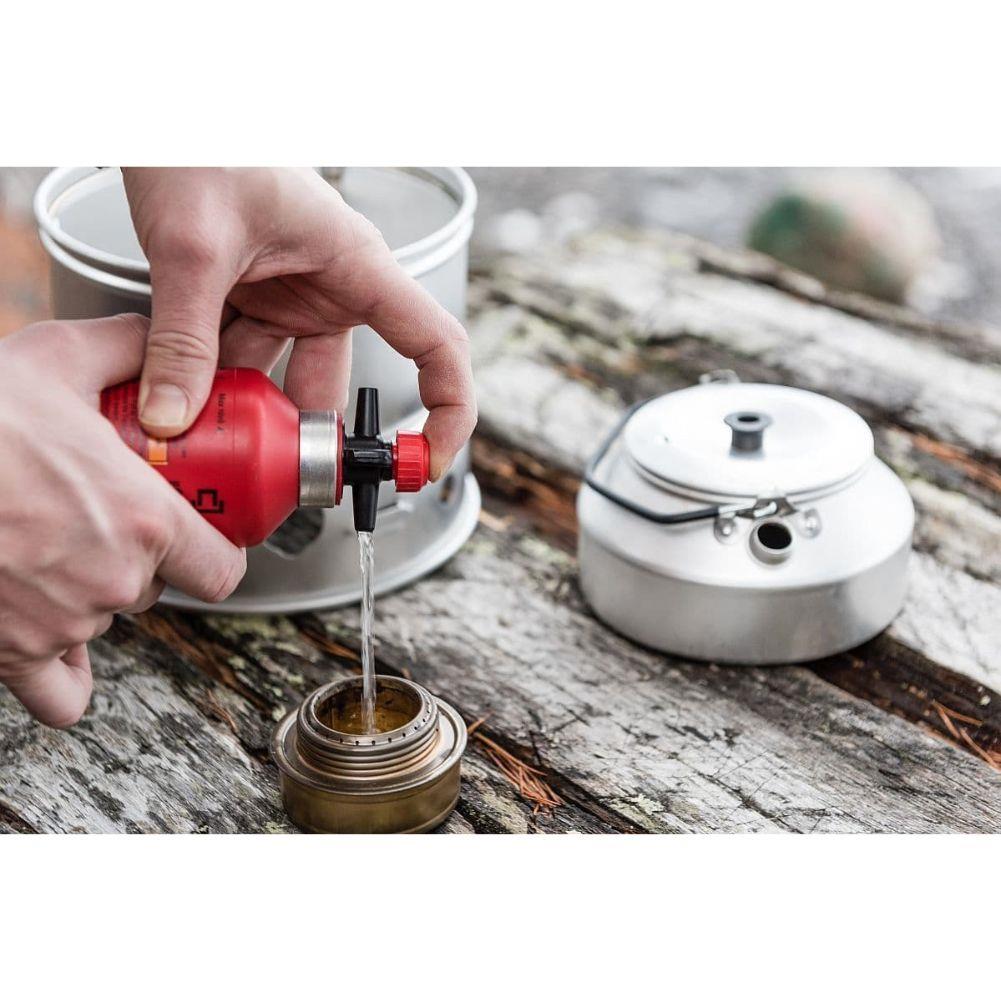 Trangia Fuel Bottles-0.3, 0.5 and 1L with Safety Valve (Red) press