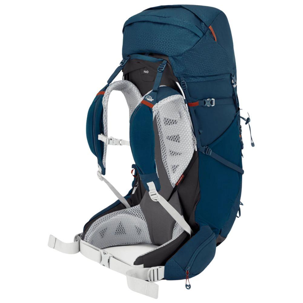 Lowe Alpine Yacuri 65L Trekking Pack (Tempest Blue) right back angle