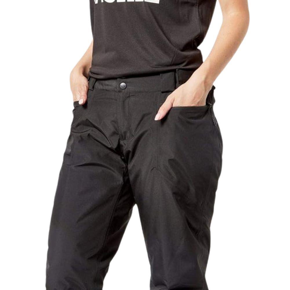 The North Face Women&#39;s Presena Snow Sports Pants (TNF Black) hands in pockets