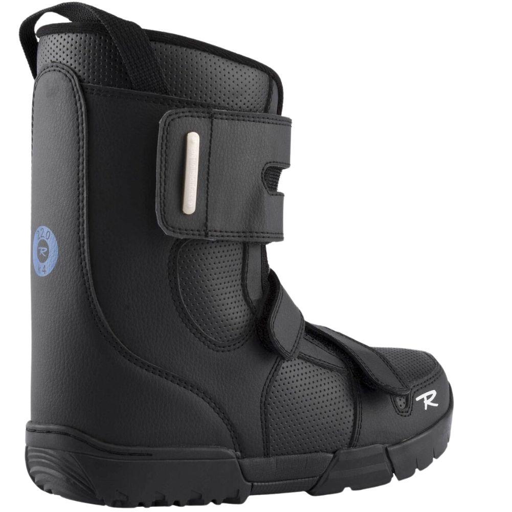 Rossignol Crumb Junior Black Snowboard Boots back angle