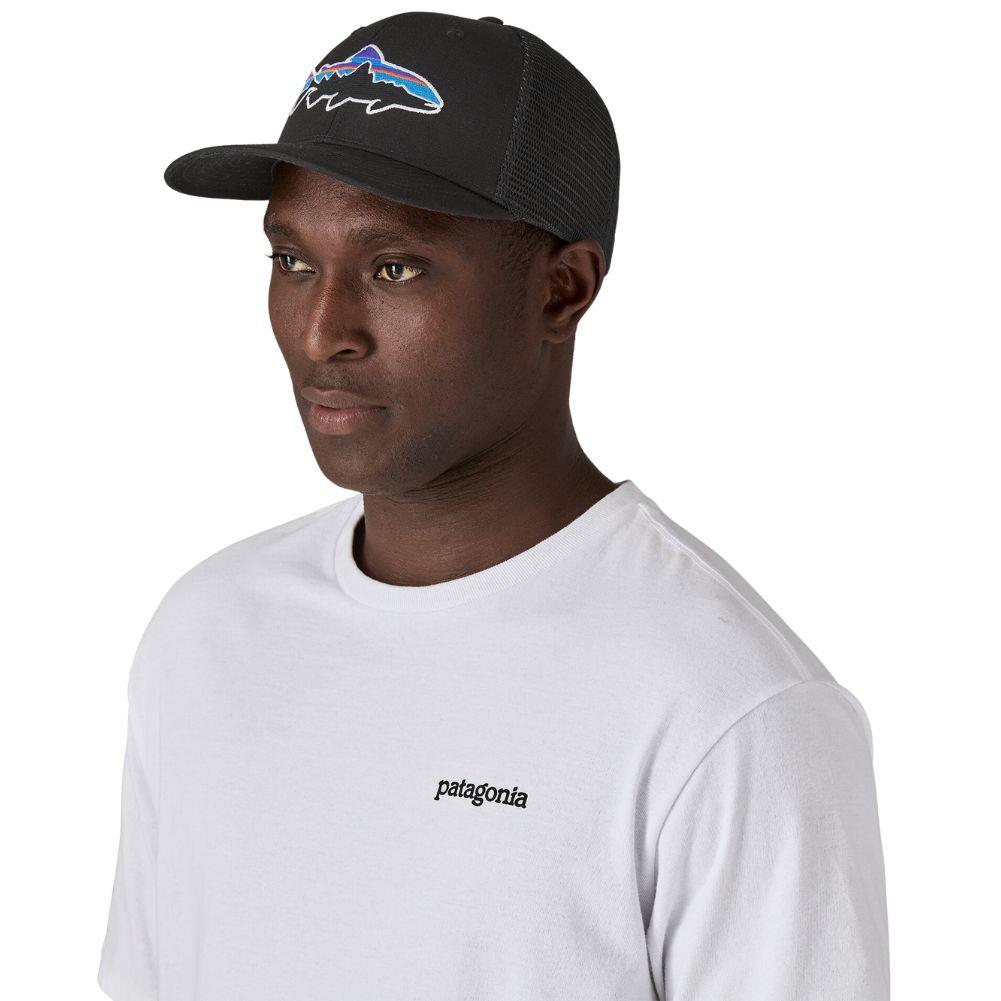 Patagonia Fitz Roy Trout Trucker Hat (Black) model