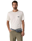 Patagonia Terravia 1L Mini Hip Pack (Smolder Blue) on waist