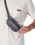 Patagonia Terravia 1L Mini Hip Pack (Smolder Blue) lower zip