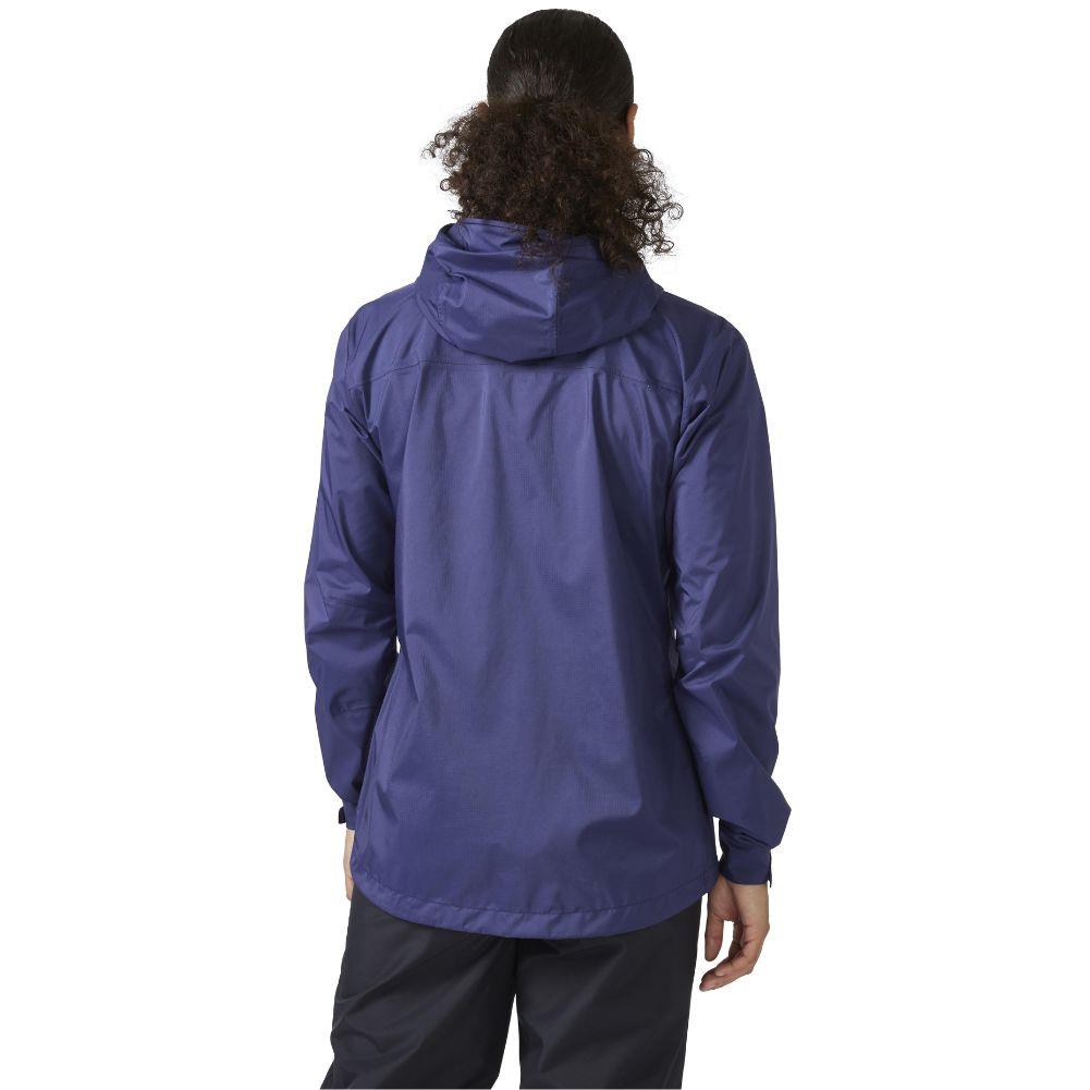 RAB Women&#39;s Downpour Plus 2.0 Waterproof Jacket (Patriot Blue) half body back