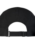 Buff 5 Panel Go Cap (Solid Black) back