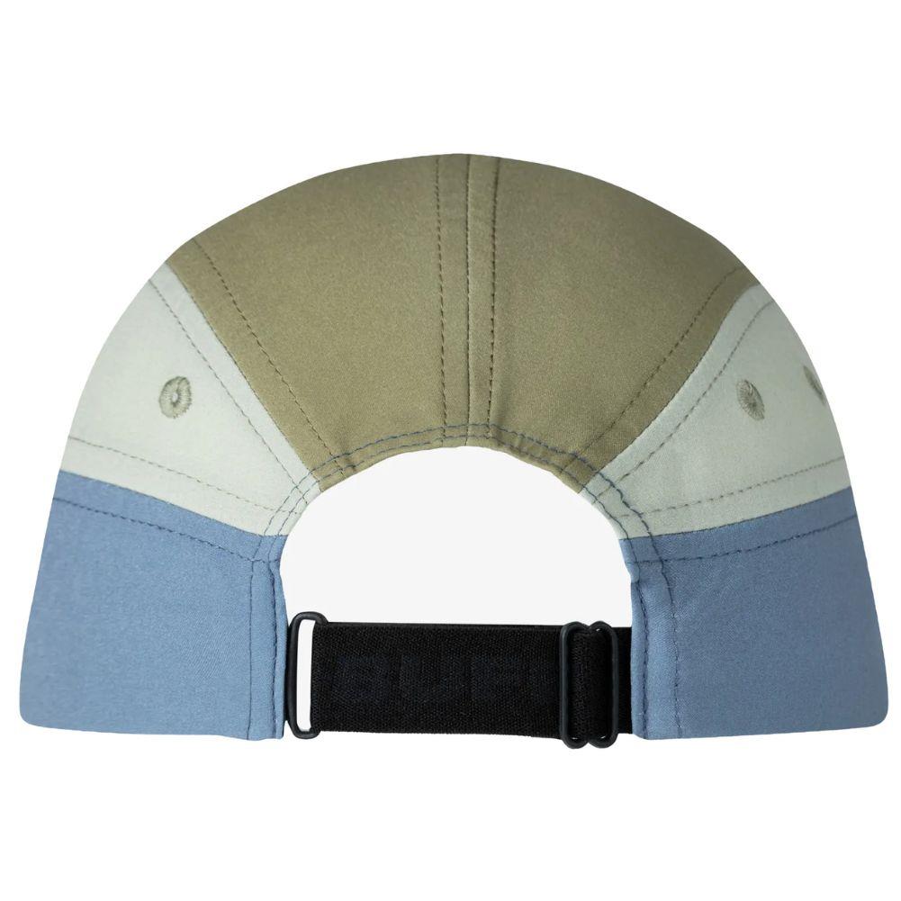 Buff 5 Panel Go Cap (Domus Steel) Back