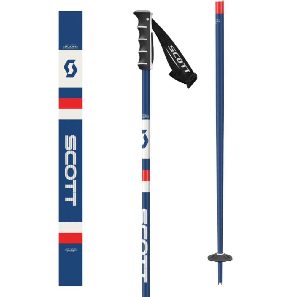 Scott Sun Valley Ski Poles (Retro Blue)