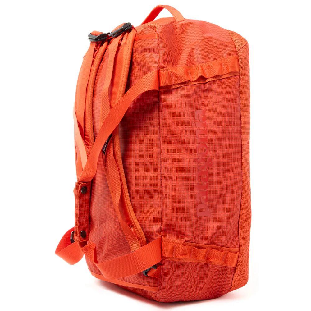 Patagonia Black Hole Duffel 40L (Pollinator Orange) standing