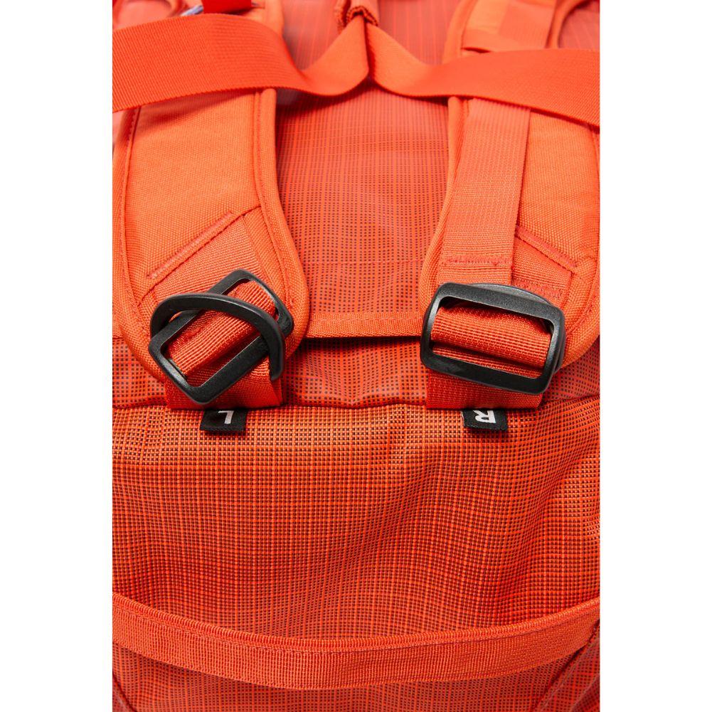 Patagonia Black Hole Duffel 40L (Pollinator Orange) left right