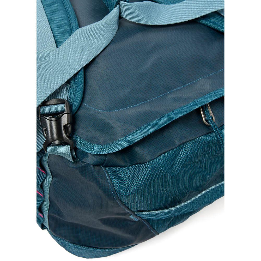 Patagonia Black Hole Duffel 40L (Tidal Teal) zipper